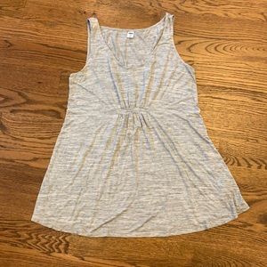 EUC Old Navy Maternity Grey Tank; Size M